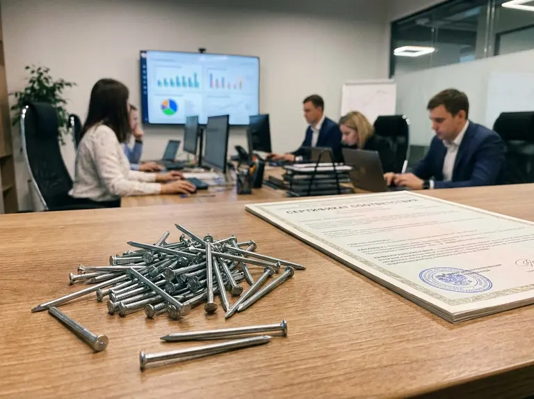 Сертификация гвоздей